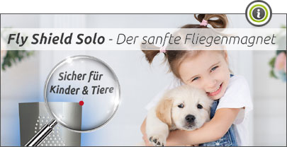 Fly Shield Solo - Der sanfte Fliegenmagnet Sicher fr Kinder und Tiere