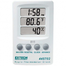 EXTECH 445702 Hygro-Thermometer Clock