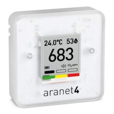 Aranet 4 Pro CO2 -Temp - RH- Luftdruck  Messgert WiFi - Detektor mit Batterien