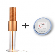 LightAir Luftreiniger IonFlow Signature gold + Kaiterra Egg+ CO2 Messgert