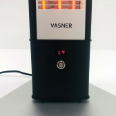 VASNER HeatTower Carbon 2500W Stand-Heizstrahler schwarz IP65 Schutz  VHTB25