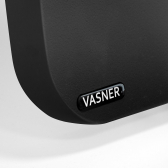 VASNER Citara T Plus 700 Watt Tafel Infrarotheizung rund schwarz (Gren 450W -1100W)