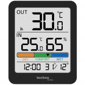 techno Line Thermometer/Hygrometer WS9488 Komfort-Station fr Raumluftqualitt