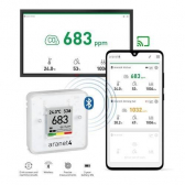 Aranet 4 home CO2 Messgert - Luftqualittssensor:Bluetooth-Kommunikation