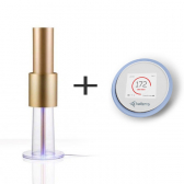 LightAir Luftreiniger IonFlow Evolution gold + Kaiterra Egg+ CO2 Messgert