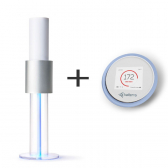 LightAir Luftreiniger IonFlow Evolution white + Kaiterra Egg+ CO2 Messgert