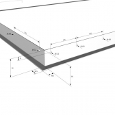 VASNER Einbaurahmen fr Citara Infrarotheizungen 300 Watt wei: Fr Trockenbaudecken