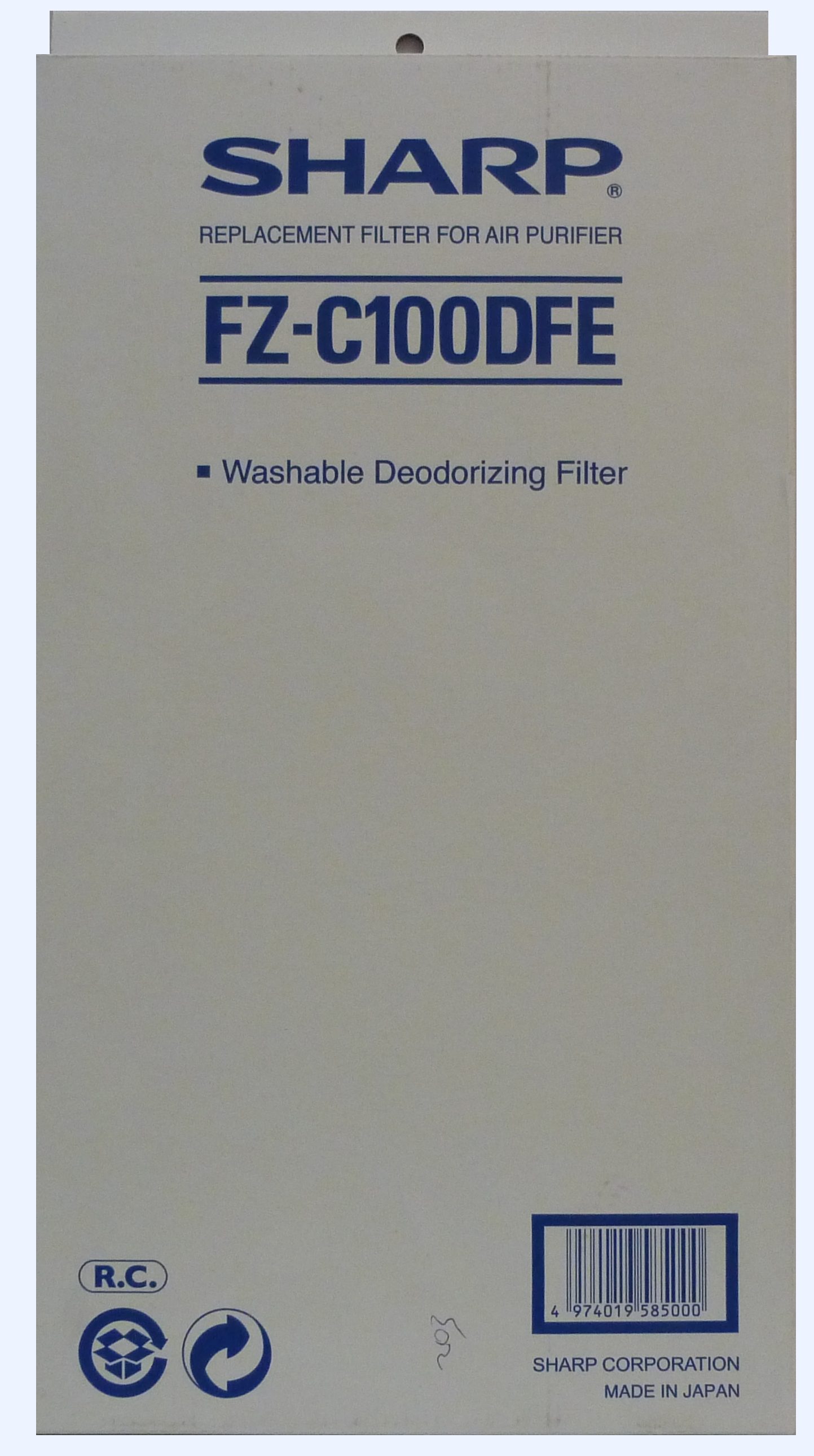 Geruchsersatzfilter / Desodorierungsfilter Sharp KC 850 E  DFE bestellen